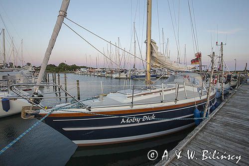 Port na wyspie Aaro, Mały Bełt, Dania