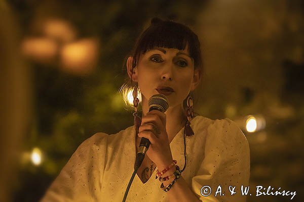 Angela Gaber, koncert duetuAngela Gaber & Tomasz Dybała, Kawiarnia Mevo, Polańczyk 24.02.2023