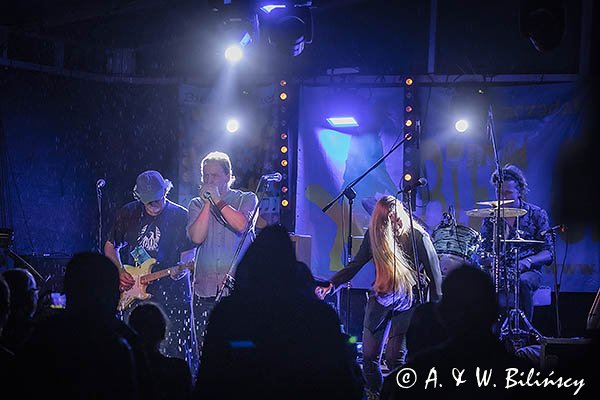 Agnieszka Łapka, wokal, Michał Kielak, harmonijka, Śląska Grupa Bluesowa, Bies Czad Blues 2023, Karczma Brzeziniak, Przysłup, Bieszczady