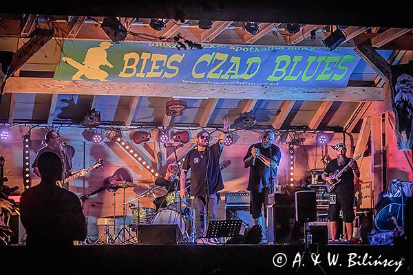 Bies Czad Blues 2024, zespół Onus Blues, Krzysztof Wyrzykowski i Jacek Szuła