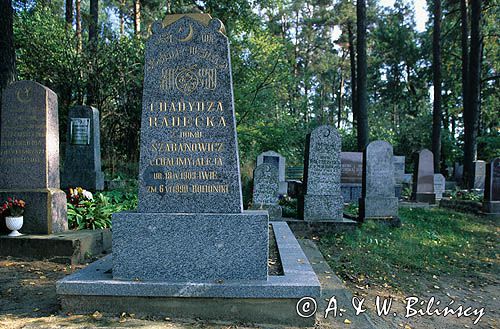 Bohoniki, mizar - cmentarz muzułmański, szlak tatarski