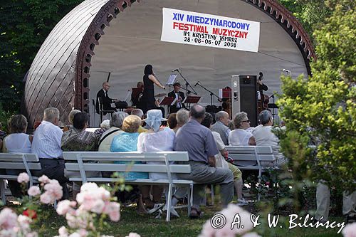 Muszla konce, Park Zdrojowy, Busko-Zdrój