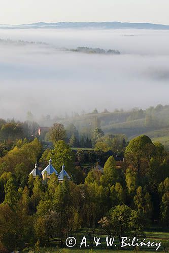 Bystre, kopuły cerkwi