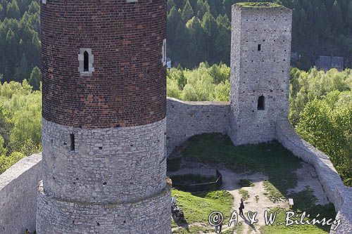 Chęciny, ruiny zamku królewskiego