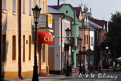 Chełm, kamienice przy Placu Łuczkowskiego