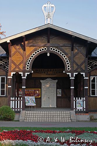 Ciechocinek zabytkowy budynek Teatru