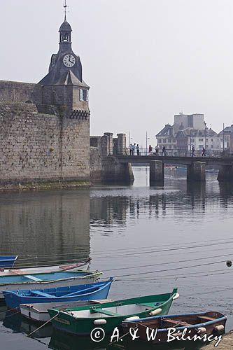 Concarneau, Stare Miasto, Bretania, Francja