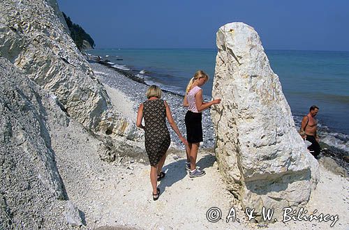 Dania wyspa Mon, Mons Klint - klify kredowe