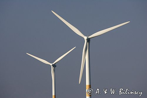 elektrownia wiatrowa, wiatraki w morzu - Kalmarsund Szwecja