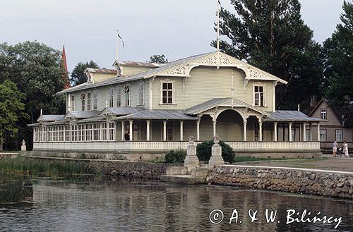 Haapsalu, dom nad zatoką, Estonia