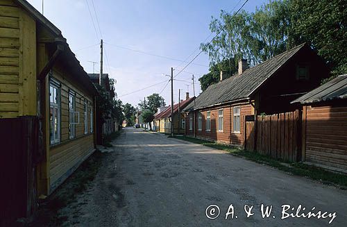 Ulica w Haapsalu, Estonia