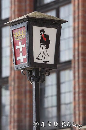 Gdańsk, latarnia uliczna, Długie Pobrzeże