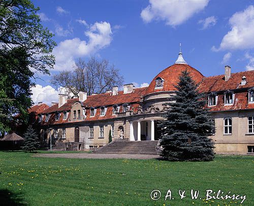Glisno, pałac, Pojezierze Lubuskie
