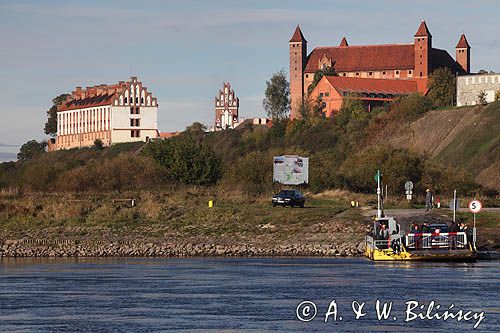 rzeka Wisła, Gniew na skarpie wiślanej