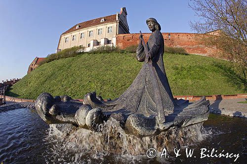 Grudziądz, pomnik Flisaka na Błoniach Nadwiślańskich
