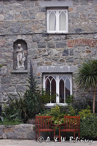 Manor House - hotel na wyspie Herm, Channel Islands, Anglia, Wyspy Normandzkie, Kanał La Manche