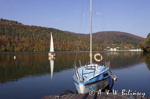 Beskid Mały, Jezioro Międzybrodzkie, zapora Porąbka