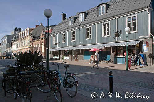 Karlskrona, ulica, deptak Borgmästaregatan, Szwecja