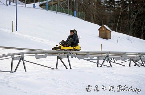 tor saneczkowy Kolorowa