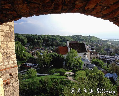 Kazimierz Dolny panorama z zamku
