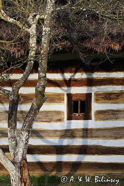 Kolbuszowa, park etnograficzny Muzeum Kultury Ludowej, zagroda z Markowej, Kielarów