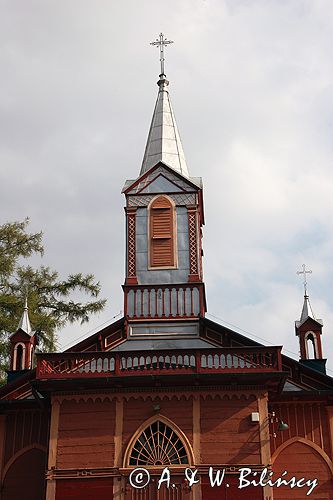 Krzywosądz zabytkowy kościół powiat Radziejów