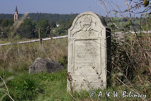 Lutowiska, kirkut, szlak turystyczny 'Trzy kultury'