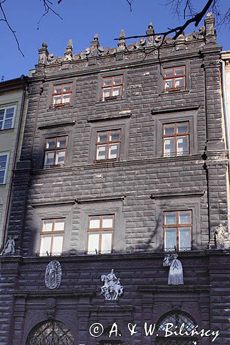 Lwów, Rynek Nr 4, Czarna Kamienica, Ukraina © Agnieszka