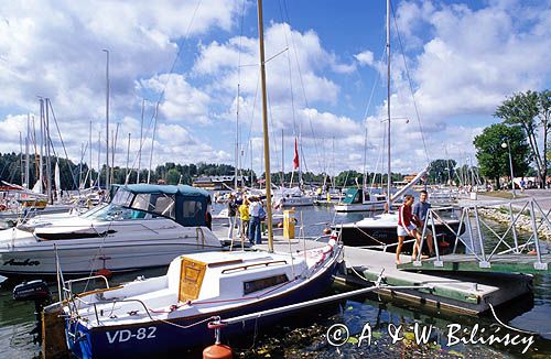 Mikołajki przstań jachtowa