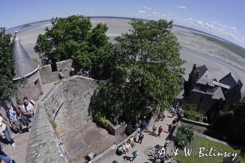 Klasztor Mont St. Michel, Normandia / Bretania, Francja
