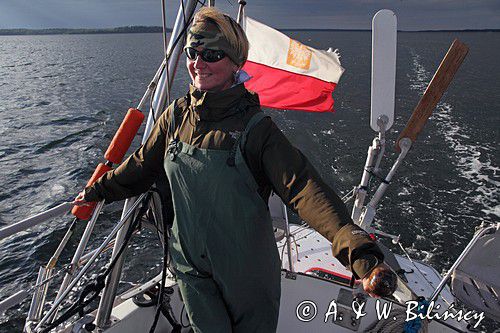 za sterem na Safranie, Bałtyk