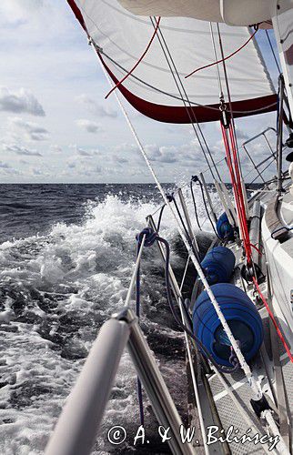 na Safranie, Safran pod żaglami, Bałtyk