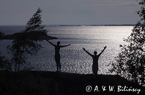 w archipelagu Norrpada, szkiery koło Sztokholmu, Szwecja