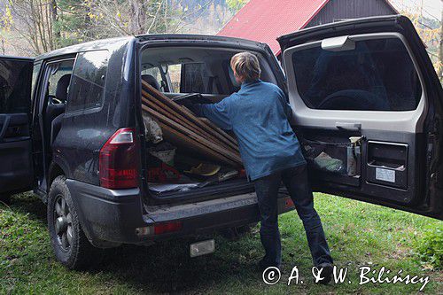 budowanie czatowni fotografa przyrody