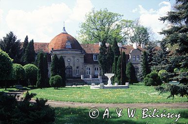 Pałac w miejscowości Glisno na Poj. Lubuskim