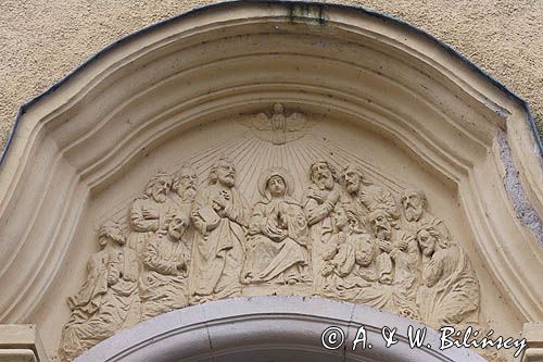 Polanica Zdrój, kościół na Klasztornej Górze, portal