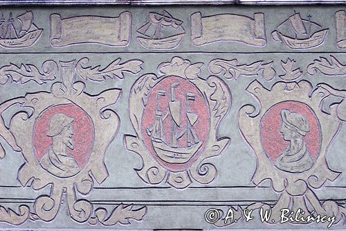 Poznań, elewacja kamienicy