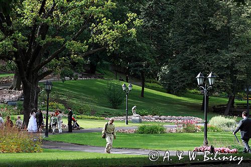 Ryga, w parku, Nowe Miasto, Łotwa