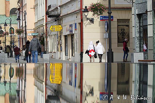 Rzeszów, ulica 3 Maja, deptak