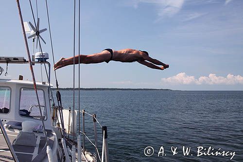 kąpiel na pełnym morzu, Safran, Estonia