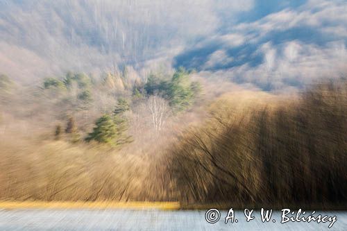 Nad Sanem, Bieszczady, impresja