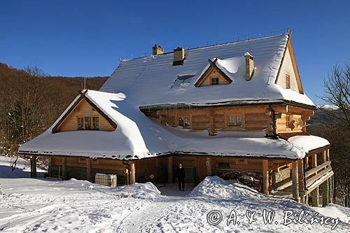 schronisko Koliba, Caryńskie, Bieszczady