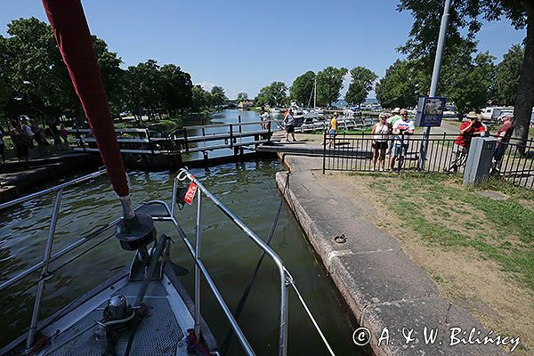 Śluza 2 w Sjotorp, Kanał Gota, Gotyjski, Szwecja