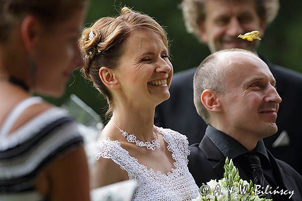 Agata Nowożeńcy ślub Agaty i Michała