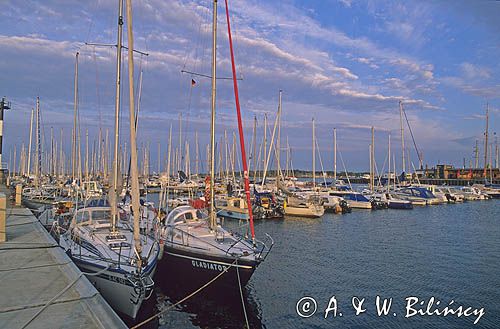 Port jachtowy, Stralsund, Niemcy