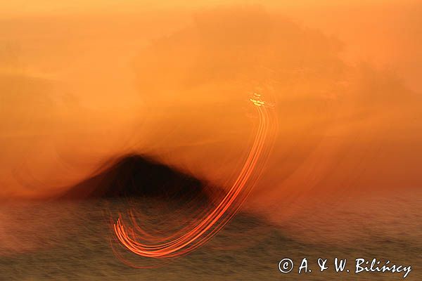 Impresja, Wschód słońca nad Wisłą Śmiałą, Oko wschodu