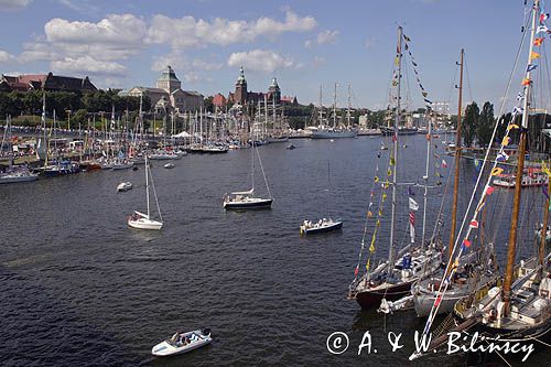 Szczecin, Wały Chrobrego, Odra Zachodnia i Duńczyca, Tarasy Hakena, Tall Ship Race 2007, Zlot żaglowców