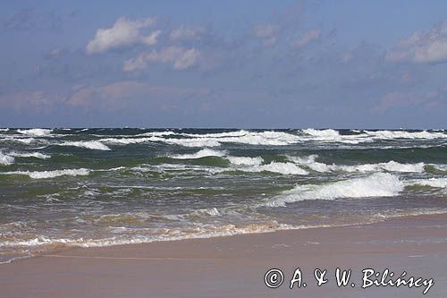 sztorm na Bałtyku, gale, Baltic Sea