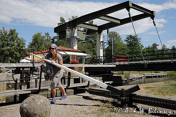 Śluza w Tatorp, Kanał Gota, Gotajski, Szwecja