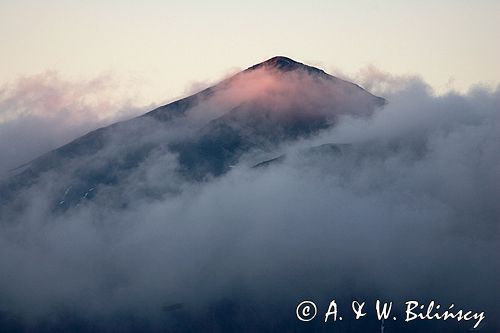Kończysty, widok z Grzesia Tatrzański Park Narodowy